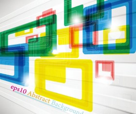 Colorful Abstract background graphic vector set 04