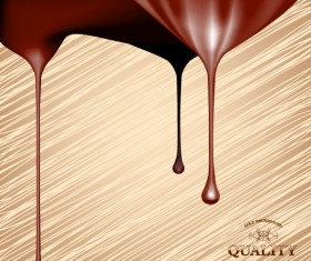 Set of Paint color drops vector background art 03