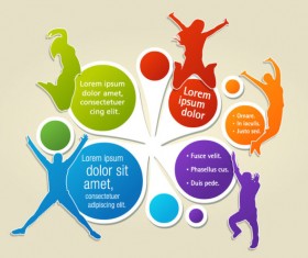 Set of Business template with your text vector 03