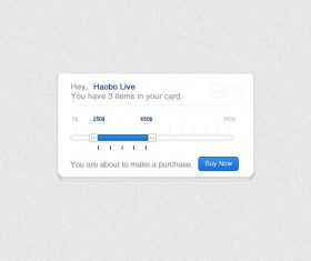 User-Interface design PSD element