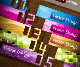Creative of Original banners vector graphics 02