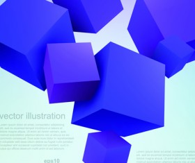 Set of 3d elements vector illustration art 05