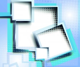 Abstract background with text box vector graphic 02