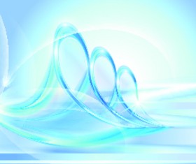 Elements of blue glass abstract background vector 01