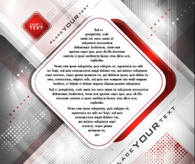 Abstract background with Shiny concept vector set 02