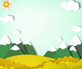 Elements of Applique nature design vector 02