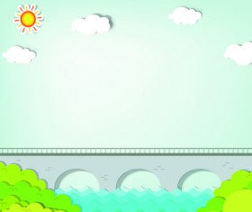 Elements of Applique nature design vector 04