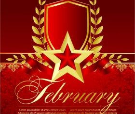 Army Day design elements Vector set 01