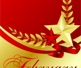 Army Day design elements Vector set 02