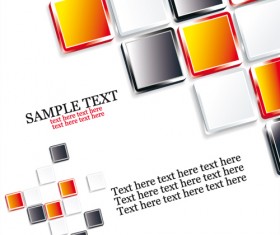 Set of concept Business background vector 03