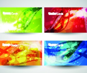 Different Business cards design vector graphics 05