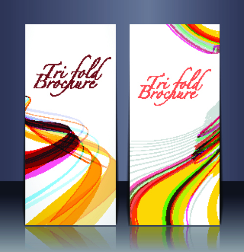 Business style flyer and cover brochure vector 03