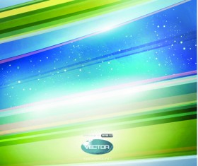 Shiny background with Colorful lines vector graphic 01