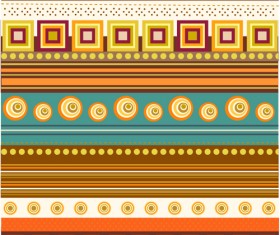 Colorful abstract backgrounds vector graphic set 03