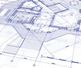 Set of Abstract Construction background vector 05