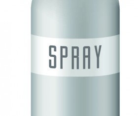 Different Small bottle object vector 02