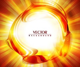 Abstract Backgrounds with Fiery vector set 02