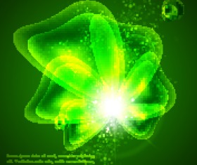 abstract background with Green vector graphic 03