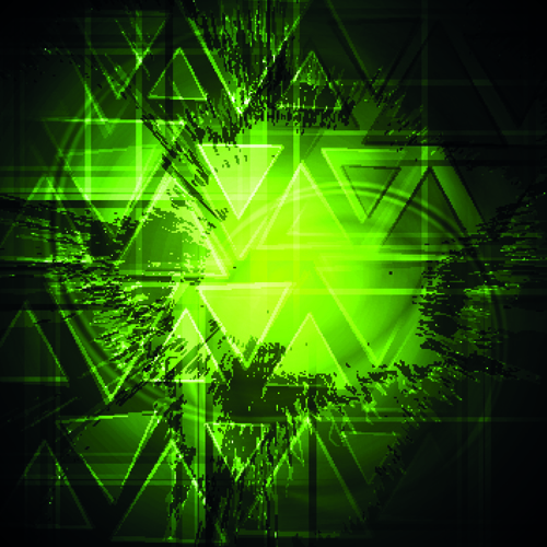 abstract background with Green vector graphic 04