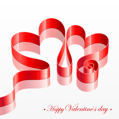 Happy Valentine day cards design elements vector 03