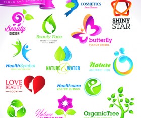 Different industries Icons and Symbols vector 01