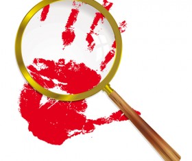 Different Magnifying glass design vector set 02