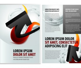 Original Business Brochure cover Vector 01