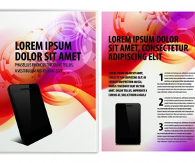 Original Business Brochure cover Vector 03