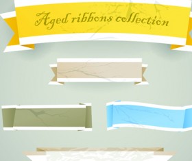 Set of Paper text bubbles design vector 02