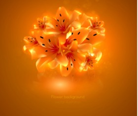 Romantic heart cards vector background set 01