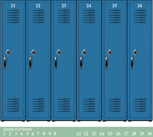 School style vector backgrounds set 02