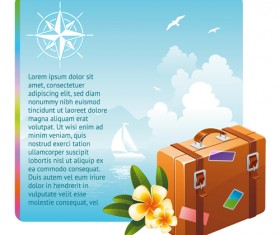 Different Travel elements vector set 01