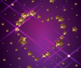 Set of Unusual heart elements vector graphic 04