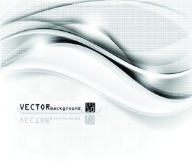 Set of Abstract White vector Backgrounds graphic 02