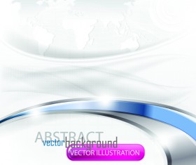 Set of Abstract White vector Backgrounds graphic 04