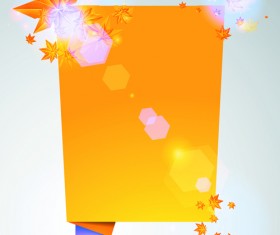 Yellow Speech Bubbles for you text vector 04