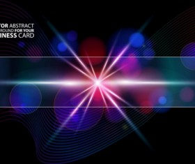 Abstract background with colorful Halation vector set 04