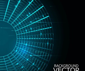 Concept Shiny background vector set 04