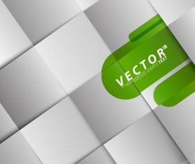 3D squares with background design vector 03
