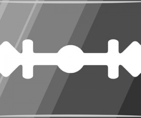 Different blades design elements vector set 05