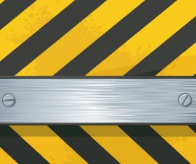 Construction Warning signs Background design vector 01