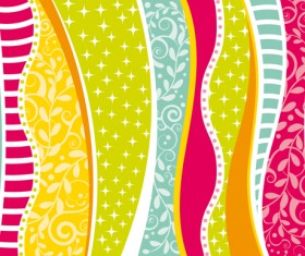 Stylish Colorful backgrounds vector set 01