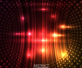 Shiny circle background design vector 03