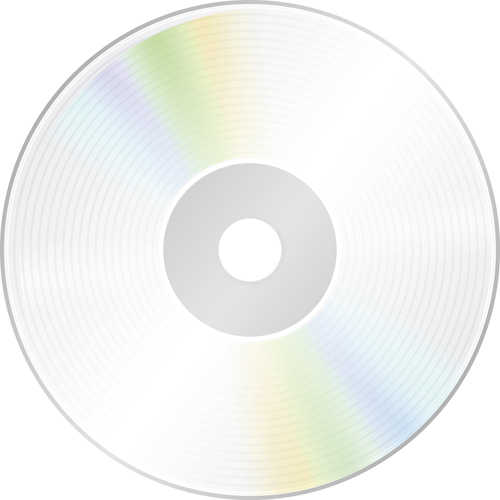 DVD Disc design template vector graphic 05