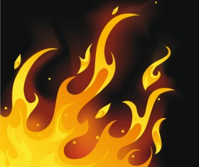 Different Fire vector illustration set 01