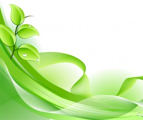 Elements of Fresh Green vector backgrounds 05 free download