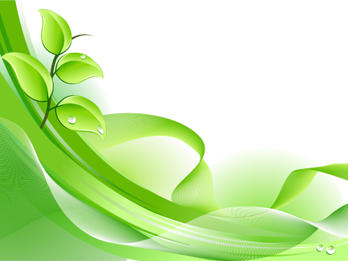 Elements of Fresh Green vector backgrounds 03