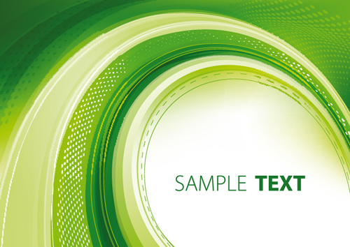 Abstract Green vector Backgrounds 03