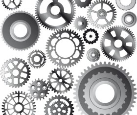 Different Gears mix vector set 04