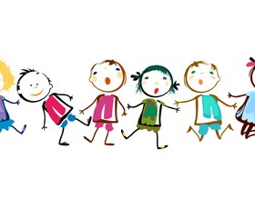 Elements of Kids Dream design vector 03